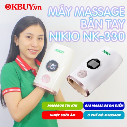 Video giới thiệu máy massage bàn tay pin sạc Nikio NK-330