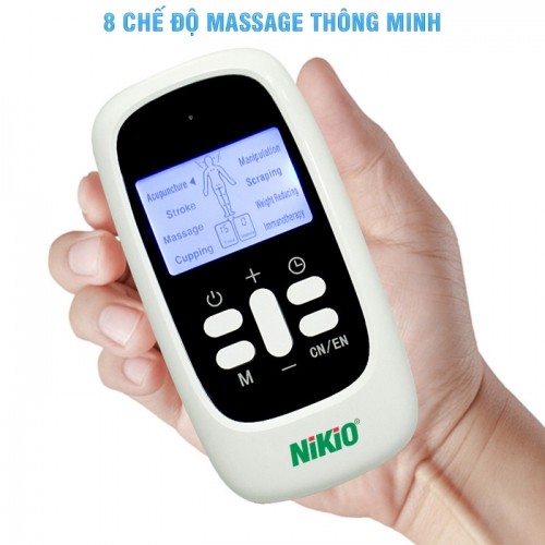 Video giới thiệu Máy massage xung điện 4 miếng dán pin sạc Nikio NK-100