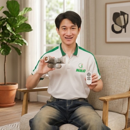 Video Hướng dẫn cách sử dụng máy massage xung điện cho vùng cổ gáy Nikio NK-130D