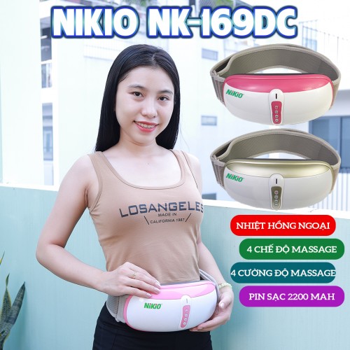 Video máy massage bụng rung lắc thế mới Nikio NK-169DC