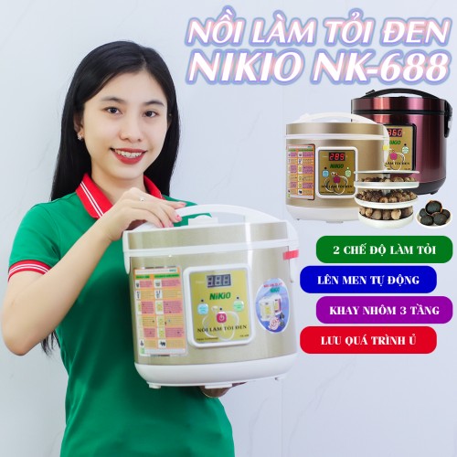 Video máy làm tỏi đen Nikio NK-688