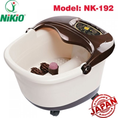 REVIEW Bồn ngâm chân massage cao cấp Nhật Bản Nikio NK-192 - 600W