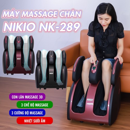 Video giới thiệu máy massage chân thông minh 4D Nikio NK-289