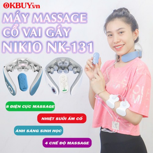 Video hướng dẫn sử dụng máy massage cổ xung điện Nikio NK-131