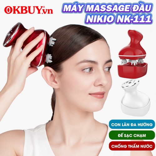 Video Máy massage đầu cầm tay Nikio NK-111