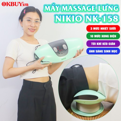 Video hướng dẫn sử dụng máy massage lưng Nikio NK-158