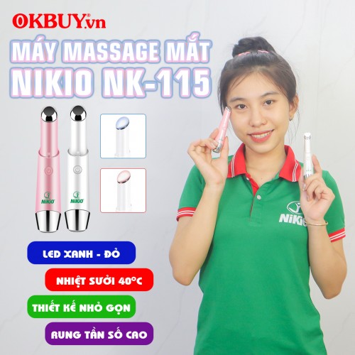 Video giới thiệu Bút (Máy) massage mắt trị thâm quầng, xóa nhăn Nikio NK-115