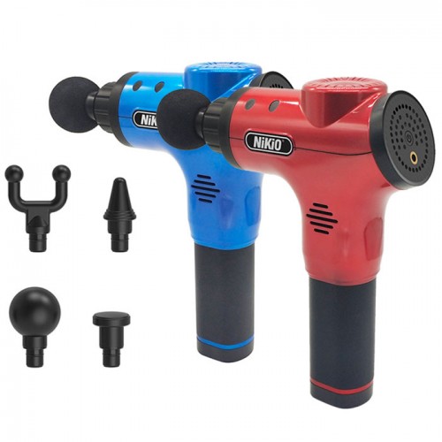 Video review súng mát xa cầm tay giá rẻ Nikio NK-170A - 4 đầu, 6 tốc độ